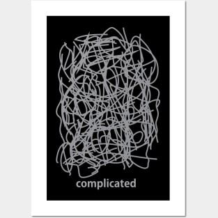 complicated Posters and Art